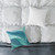 Ethereal Wave Flow - Square Poly Canvas Pillow