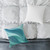 Ethereal Wave Flow - Square Poly Canvas Pillow