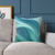 Ethereal Wave Flow - Square Poly Canvas Pillow