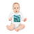 Ethereal Wave Flow - Baby Long-Sleeve Organic Bodysuit