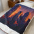 Urban Skyline - Velveteen Plush Blanket
