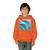 Ethereal Wave Flow - Youth Heavy Blend Hooded Sweatshirt
