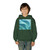 Ethereal Wave Flow - Youth Heavy Blend Hooded Sweatshirt