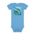Ethereal Wave Flow - Baby Short Sleeve Onesie®