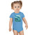 Ethereal Wave Flow - Baby Short Sleeve Onesie®
