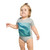 Ethereal Wave Flow - Short Sleeve Baby Bodysuit