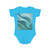 Ethereal Wave Flow - Short Sleeve Baby Bodysuit