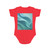 Ethereal Wave Flow - Short Sleeve Baby Bodysuit