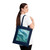 Ethereal Wave Flow - Organic Cotton Tote Bag