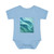 Ethereal Wave Flow - Infant Baby Rib Bodysuit