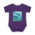 Ethereal Wave Flow - Infant Baby Rib Bodysuit