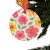 Whimsical Garden Blooms - Acrylic Ornament with Ribbon