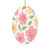 Whimsical Garden Blooms - Ceramic Ornaments, 2-Side Print