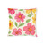 Whimsical Garden Blooms - Square Pillow