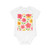 Whimsical Garden Blooms - Baby Organic Short Sleeve Bodysuit