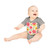 Whimsical Garden Blooms - Baby Organic Short Sleeve Bodysuit