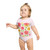 Whimsical Garden Blooms - Short Sleeve Baby Bodysuit