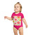 Whimsical Garden Blooms - Short Sleeve Baby Bodysuit