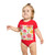 Whimsical Garden Blooms - Short Sleeve Baby Bodysuit