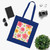 Whimsical Garden Blooms - Cotton Tote