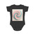 Celestial Spiral Harmony - Short Sleeve Baby Bodysuit