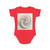 Celestial Spiral Harmony - Short Sleeve Baby Bodysuit