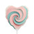 Celestial Spiral Harmony - Balloons (Round and Heart-shaped), 6"