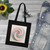 Celestial Spiral Harmony - Organic Cotton Tote Bag
