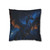 Celestial Flame Wyrm - Square Poly Canvas Pillowcase