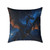 Celestial Flame Wyrm - Square Poly Canvas Pillow