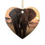 Gentle Giant Elephant - Ceramic Ornaments, 2-Side Print