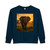 Gentle Giant Elephant - Toddler Sweatshirt