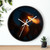 Celestial Flame - Wall Clock