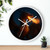 Celestial Flame - Wall Clock
