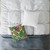 Tropical Leaf Symphony - Square Poly Canvas Pillow