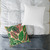 Tropical Leaf Symphony - Square Poly Canvas Pillow