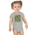 Tropical Leaf Symphony - Baby Short Sleeve Onesie®