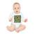 Tropical Leaf Symphony - Baby Long-Sleeve Organic Bodysuit