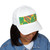 Tropical Leaf Symphony - Closed-Back Structured Cap (Embroidery)