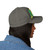 Tropical Leaf Symphony - Closed-Back Structured Cap (Embroidery)