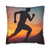 Endurance Challenge Spirit - Square Poly Canvas Pillowcase