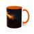 Celestial Flame - Accent Coffee Mug (11, 15oz)
