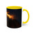 Celestial Flame - Accent Coffee Mug (11, 15oz)