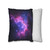 Ethereal Nebula Whispers - Square Poly Canvas Pillowcase