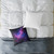 Ethereal Nebula Whispers - Square Poly Canvas Pillow