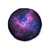 Ethereal Nebula Whispers - Tufted Floor Pillow, Round