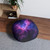 Ethereal Nebula Whispers - Tufted Floor Pillow, Round