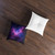 Ethereal Nebula Whispers - Tufted Floor Pillow, Square