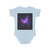 Ethereal Nebula Whispers - Short Sleeve Baby Bodysuit