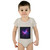 Ethereal Nebula Whispers - Infant Baby Rib Bodysuit